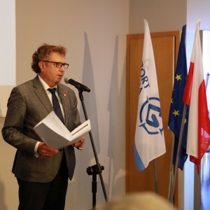 Inauguracja realizacji terminalu intermodalnego w Porcie Gdynia.