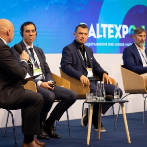 Uczestnicy panelu BALTEXPO, poświęconego nowym technologiom.