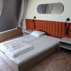 Kabina klasy premium - jedna z wielu na promie.