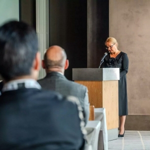 Spotkanie przedstawicieli Portu Gdańsk z japońskimi przedsiębiorcami podczas wydarzenia Business Mixer w Tokio.  Fot.: Port Gdańsk/materiały prasowe