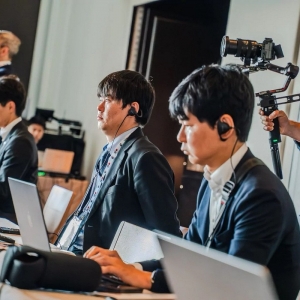 Spotkanie przedstawicieli Portu Gdańsk z japońskimi przedsiębiorcami podczas wydarzenia Business Mixer w Tokio.  Fot.: Port Gdańsk/materiały prasowe