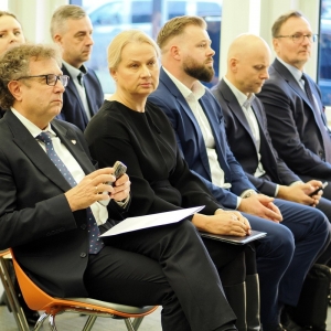 Uroczystość zakończenia rozbudowy Nabrzeża Bytomskiego w Porcie Gdańsk.