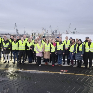 Na pokładzie Finneco III. Fot. D. Adamski / Port Gdynia