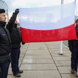 Uroczyste pożegnanie Polskiego Kontyngentu Wojskowego Czernicki 2026 w Porcie Wojennym w Świnoujściu 2 stycznia 2026 r.  