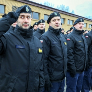 Uroczyste pożegnanie Polskiego Kontyngentu Wojskowego Czernicki 2026 w Porcie Wojennym w Świnoujściu 2 stycznia 2026 r.  