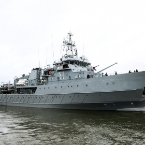 Uroczyste pożegnanie Polskiego Kontyngentu Wojskowego Czernicki 2026 w Porcie Wojennym w Świnoujściu 2 stycznia 2026 r.  