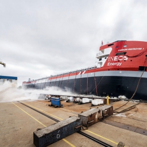 Statek ochrzczono i zwodowano 14 maja 2025 r. w stoczni Royal Niestern Sander w Niderlandach, należącej do armatora Royal Wagenborg, w partnerstwie z INEOS Energy.