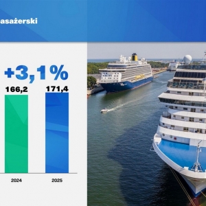 Ruch pasażerski 2024 - 2025 w Porcie Gdańsk