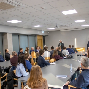 Słuchacze trzeciej edycji studiów podyplomowych Budowa Okrętów na Politechnice Gdańskiej