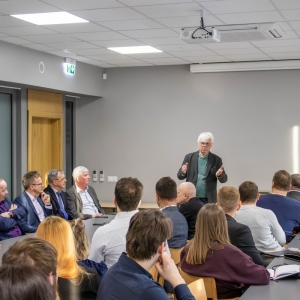 Słuchacze trzeciej edycji studiów podyplomowych Budowa Okrętów na Politechnice Gdańskiej