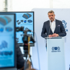 Test „Piranii” w Gdańsku Sobieszewie, na Martwej Wiśle.