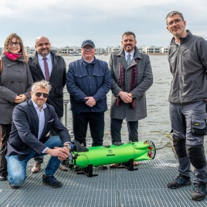 Test „Piranii” w Gdańsku Sobieszewie, na Martwej Wiśle.