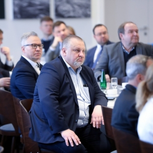 Obrady Forum Okrętowego w Sali Tradycji Gdańskiej Stoczni Remontowej, 15 kwietnia 2026 r.