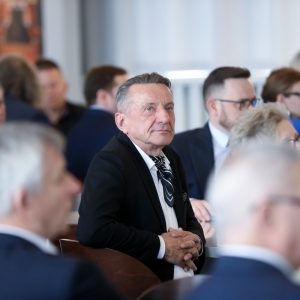 Obrady Forum Okrętowego w Sali Tradycji Gdańskiej Stoczni Remontowej, 15 kwietnia 2026 r.