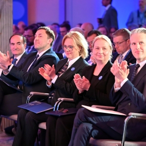 7 maja 2026 r. wiceminister infrastruktury Arkadiusz Marchewka uczestniczył w konferencji Europejskiej Organizacji Portów Morskich w Gdańsku.