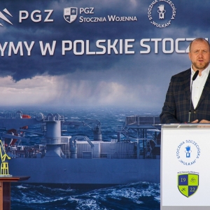 Marcin Ryngwelski, prezes zarządu PGZ Stoczni Wojennej w Gdyni.
