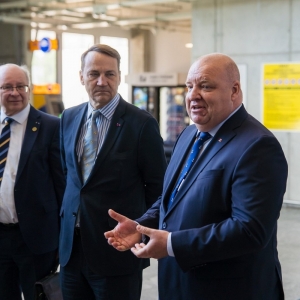 Marek Kiersnowski - Stena Line i wicepremier Radosław Sikorski.