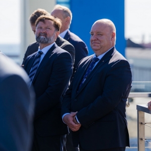 Marek Kiersnowski – Stena Line i Piotr Gorzeński prezes Zarządu Morskiego Portu Gdynia.