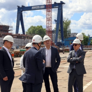 W stoczni Remontowa Shipbuilding. Fot.: Sławomir Lewandowski/PortalMorski.pl