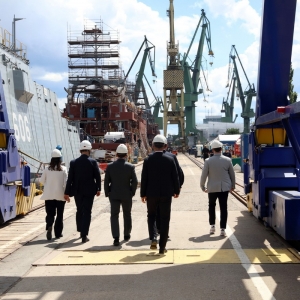 W stoczni Remontowa Shipbuilding. Fot.: Sławomir Lewandowski/PortalMorski.pl