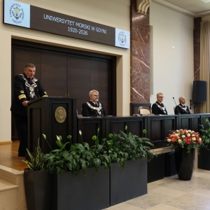 Obchody 106. rocznicy powstania szkolnictwa morskiego na Uniwersytecie Morskim w Gdyni.