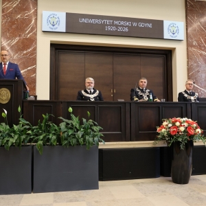 Obchody 106. rocznicy powstania szkolnictwa morskiego na Uniwersytecie Morskim w Gdyni.
