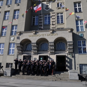 Obchody 106. rocznicy powstania szkolnictwa morskiego na Uniwersytecie Morskim w Gdyni.