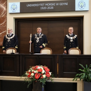 Obchody 106. rocznicy powstania szkolnictwa morskiego na Uniwersytecie Morskim w Gdyni.