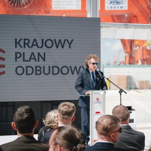 Uroczystość rozpoczęcia operacyjnej eksploatacji nowych suwnic w BCT Gdynia. Fot.: Tomek Kamiński