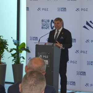 Uroczystość otwarcia Centrum Elektroniki Militarnej OBR Centrum Techniki Morskiej w Gdyni.