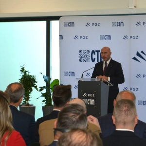 Uroczystość otwarcia Centrum Elektroniki Militarnej OBR Centrum Techniki Morskiej w Gdyni.
