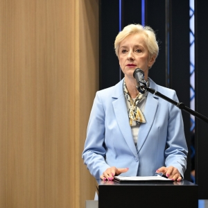 Prezesi PGE, ORLEN, Enei i Taurona podpisali podczas Konferencji na rzecz Odbudowy Ukrainy (URC 2026) w Gdańsku list intencyjny o współpracy przy odbudowie i modernizacji ukraińskiego sektora energetycznego. Fot. PAP/S. Leszczyński