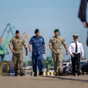 Ceremonia przekazania obowiązków odbyła się 30 czerwca w Kłajpedzie na Litwie. Zdjęcia: Lithuanian Navy