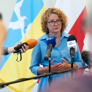 W Sopocie dyskutowano o możliwości utworzenia nowych kierunków kształcenia oraz specjalności związanych z energetyką jądrową oraz sektorem offshore. Fot.: Paweł Marcinko/KFP/UMS.