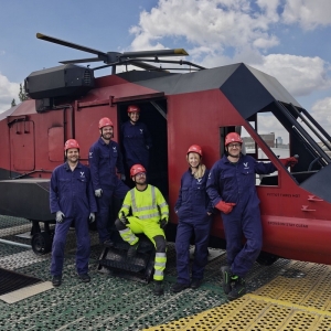 Pierwsza grupa kadry zarządzającej oraz osób pełniących funkcje operacyjne w PGE Baltica uczestniczyła w szkoleniu GWO BST Offshore w Szczecinie.