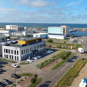 Ocean Winds baza O&M dla BC-Wind wizualizacja  
