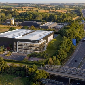 Wizualizacja planowanej siedziby NEEC w Exeter Science Park. Ilustr. NauteXe Global 