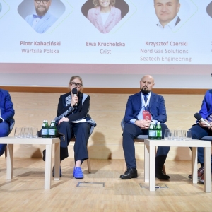 Od lewej: Krzysztof Czerski, Ewa Kruchelska, Szymon Dołżonek, Piotr Kabaciński. Fot. Mieszko Piętka/AKPA