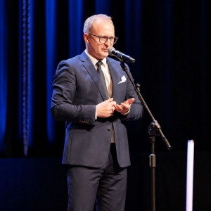 Konferencja podsumowująca zakończenie projektu modernizacji toru podejściowego i nabrzeży w Porcie Gdynia.