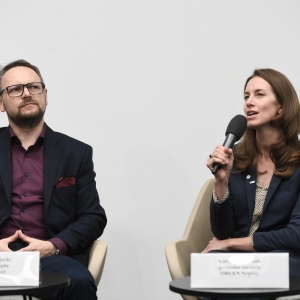 Uczestnicy debaty „Farma Baltic Power to dopiero początek – co dalej w polskiej energetyce wiatrowej na morzu?”