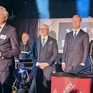Bursztynowy Ster dla Sławomira Kalickiego, lidera Forum Gospodarki Morskiej Gdynia.