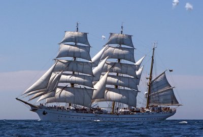 Fot.: Bundeswehr; Wikimedia Commons Żagle 2022: Do Szczecina przypłynie niemiecki statek z 1958 roku