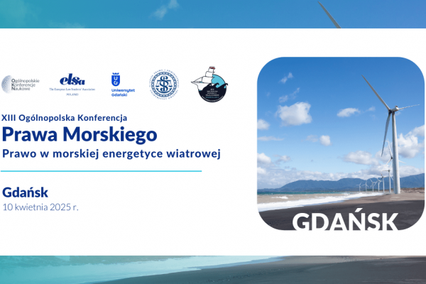 „Prawo w morskiej energetyce wiatrowej