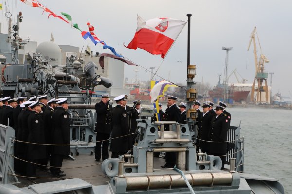Na ORP Czajka po raz ostatni opuszczono banderę