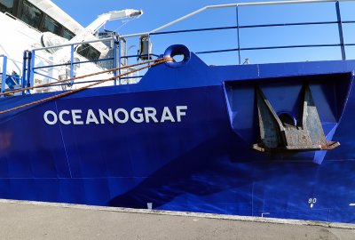 "Oceanograf" statek badawczy Wydziału Oceanografii i Geografii Uniwersytetu Gdańskiego