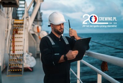 Crewing.pl wspiera marynarzy szukających pracy już 20 lat!