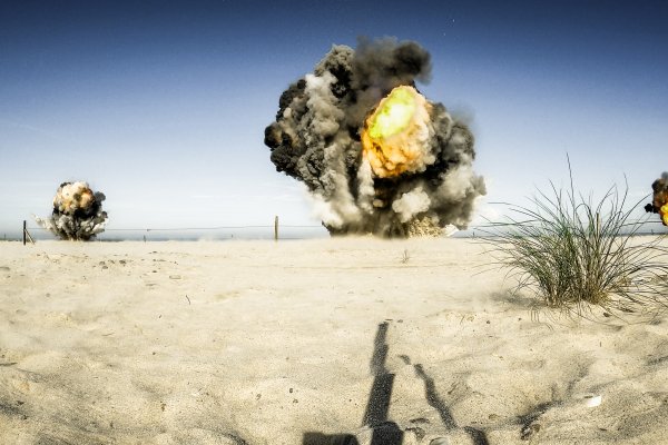 Szkolenie poligonowe marynarzy 43. Batalionu Saperów FOW z Rozewia