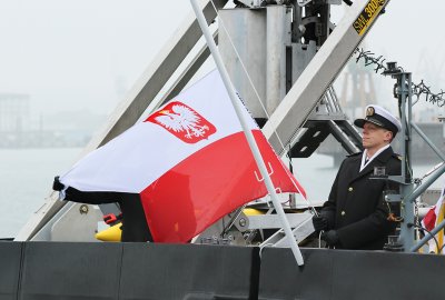 Podniesiono banderę na ORP Albatros