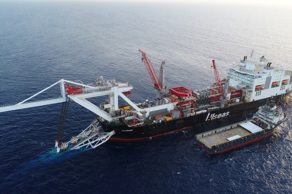 Spółka Nord Stream 2: położono już 100 km gazociągu