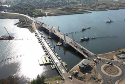 Zobacz Most w Sobieszewie tydzień przed otwarciem